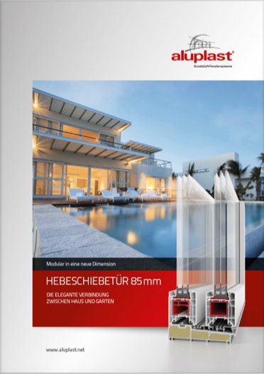 aluplast HEBESCHIEBETÜR 85mm